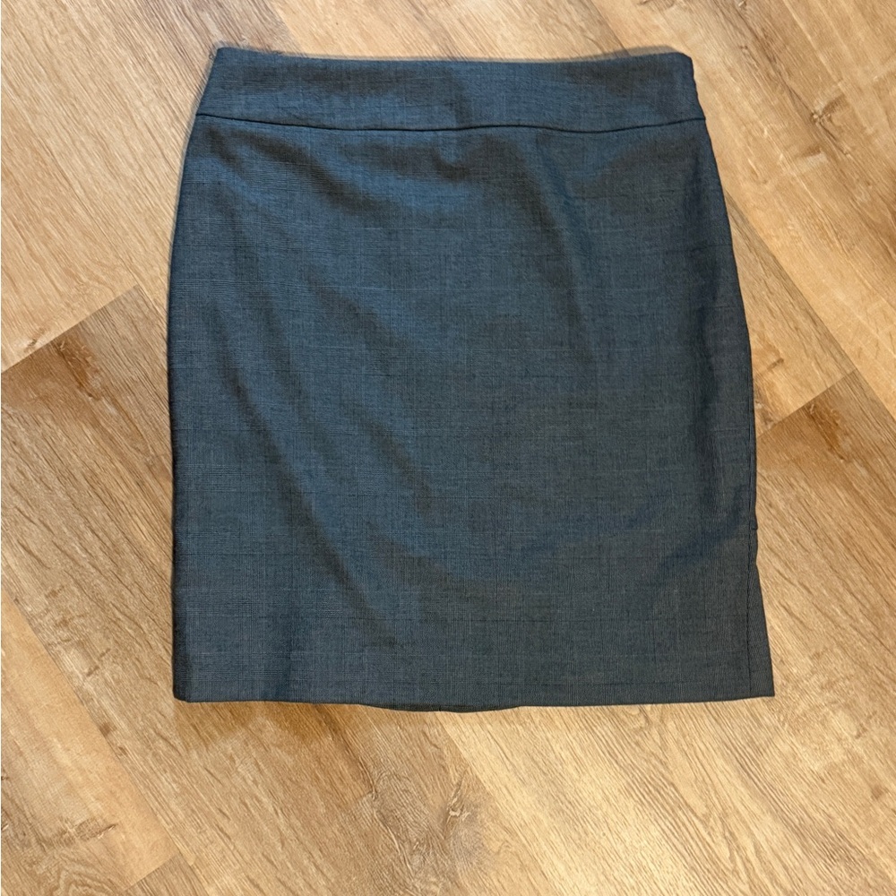 Ann Taylor Charcoal Pencil Skirt 8P